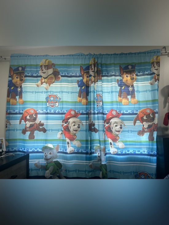 Paw Patrol Other - Curtain with Paw Patrol print set of 2